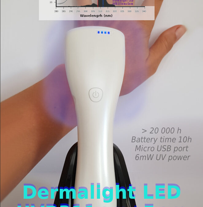 «Дермалайт ЛЕД 311 нм» — лампа от витилиго и псориаза.